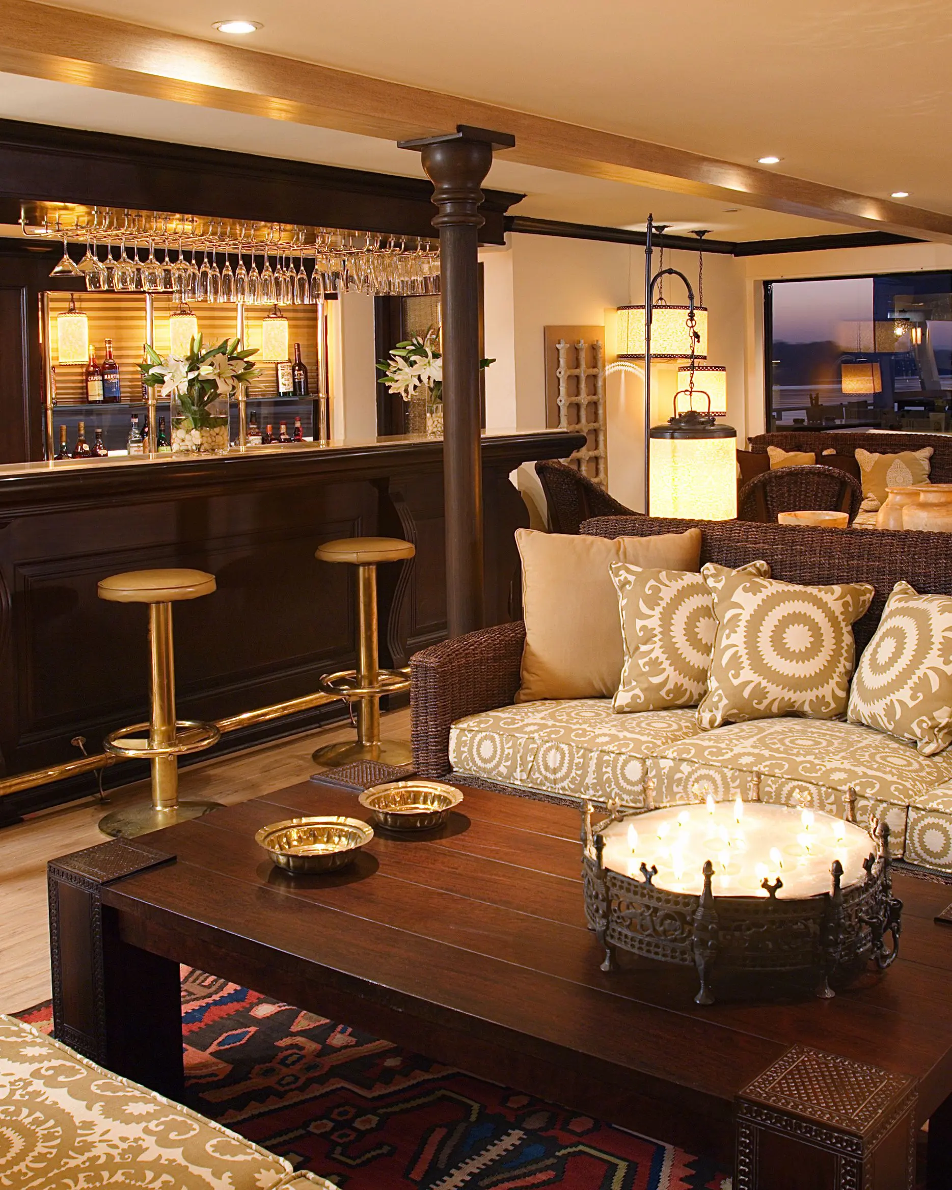 Lounge aboard the Sanctuary Sun Boat III Nile Cruise Nile cruise